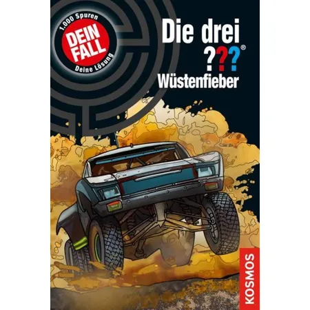 KOSMOS Die drei??? Dein Fall! Wüstenfieber