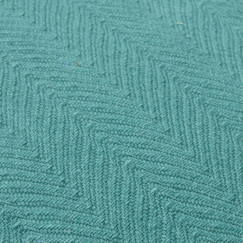 Kussen herringbone seablue