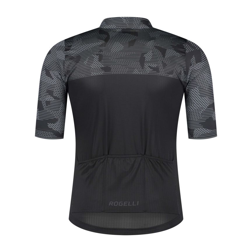 Rogelli Camo Cykeltrøje Sort/grå
