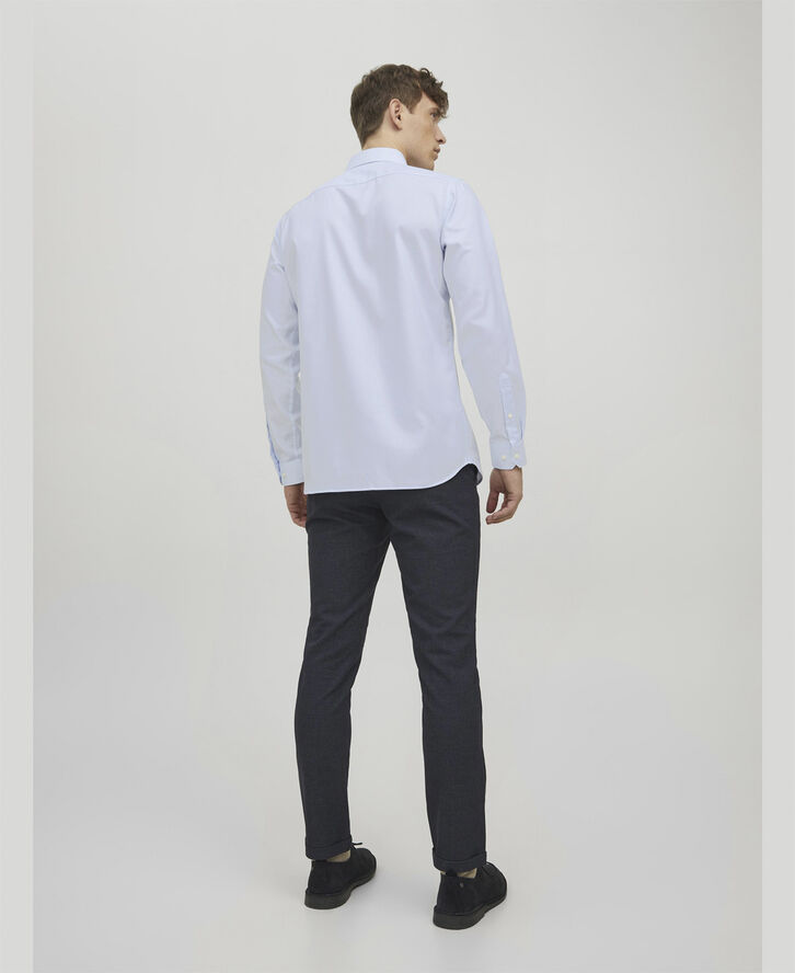 Jack & Jones JPRBLAPARKER SHIRT L/S NOOS Cashmere blue/slim fit