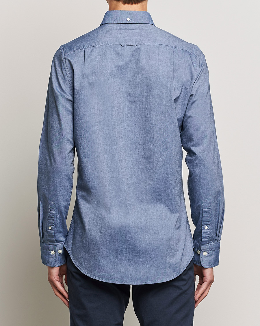 GANT Slim Fit Oxford Shirt Persian Blue