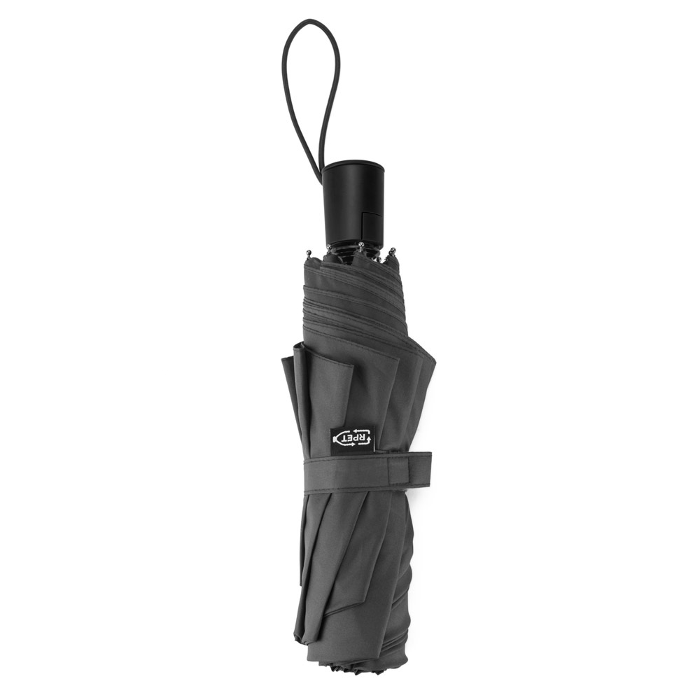 hi!dea 99094 - Parapluie 2 en 1 avec sac shopping en polyester recyclé inclus