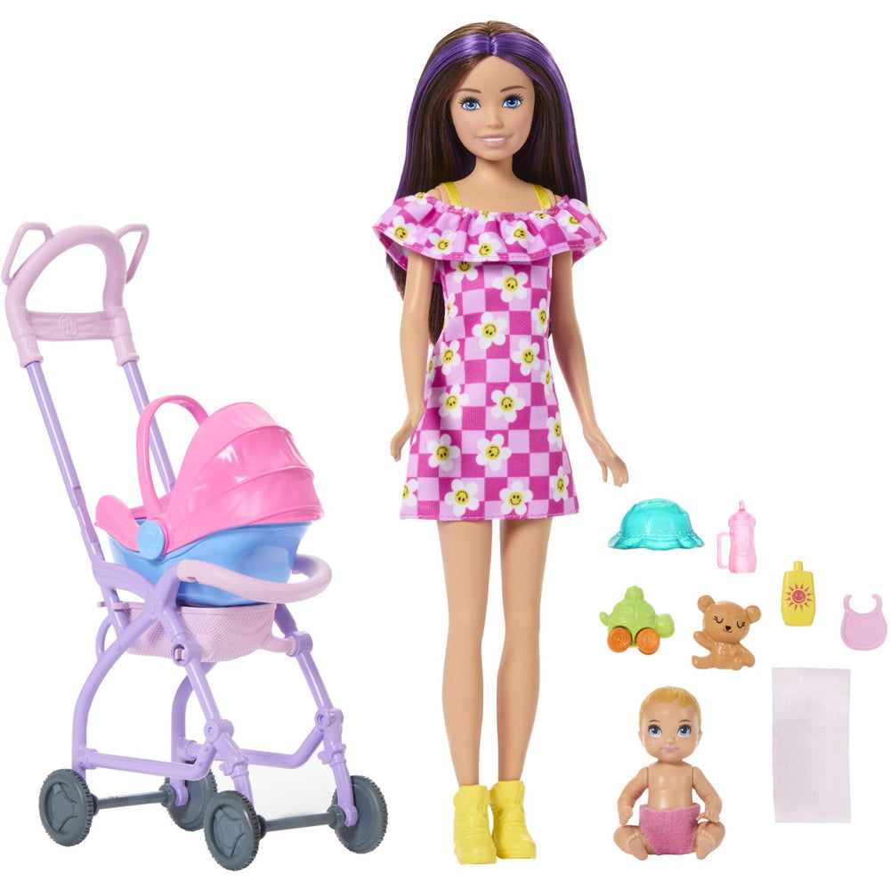 Køb Barbie® Babysitting Skipper Legesæt