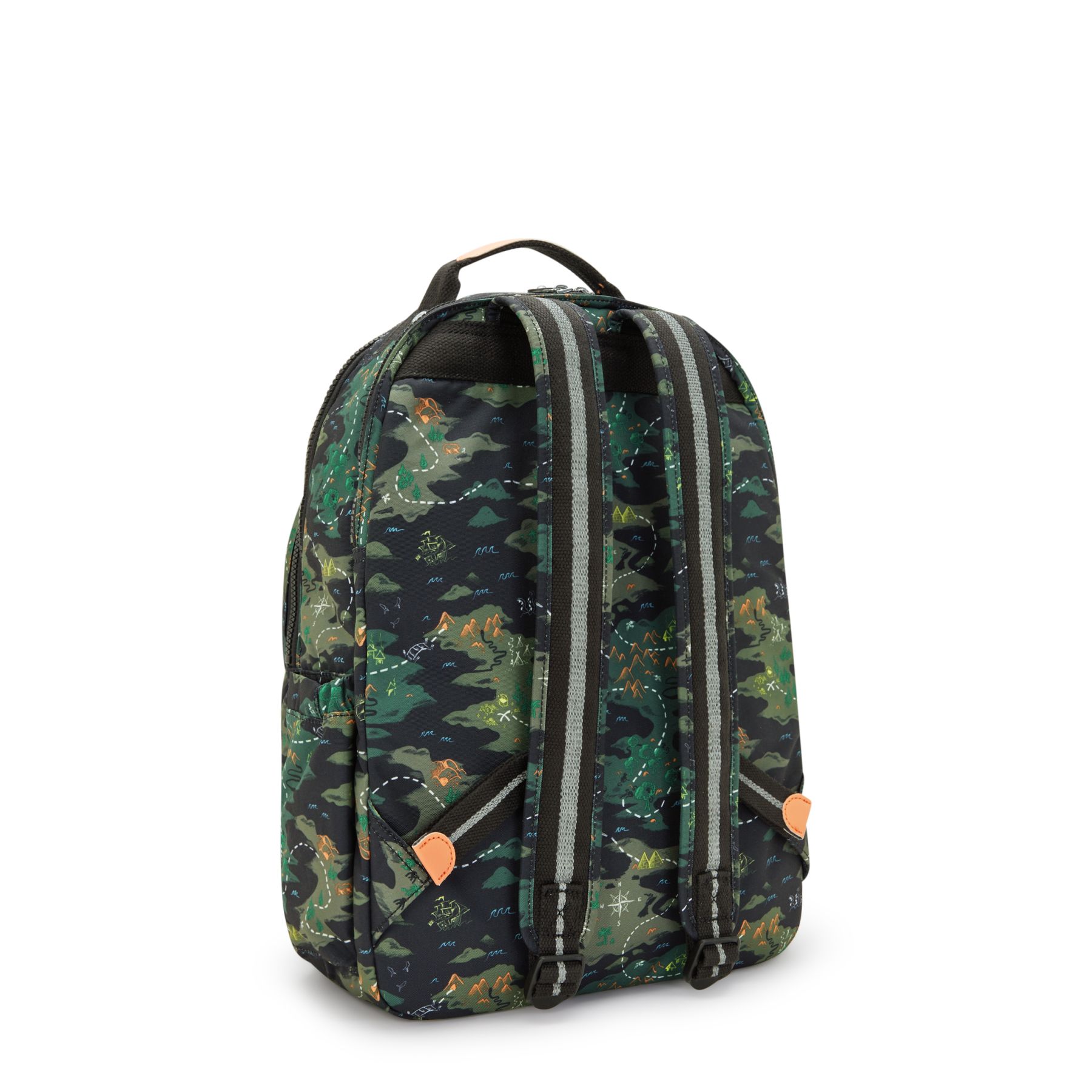 SEOUL LAP Grand sac à dos avec compartiment séparé pour ordinateur portable - Camo Treasure