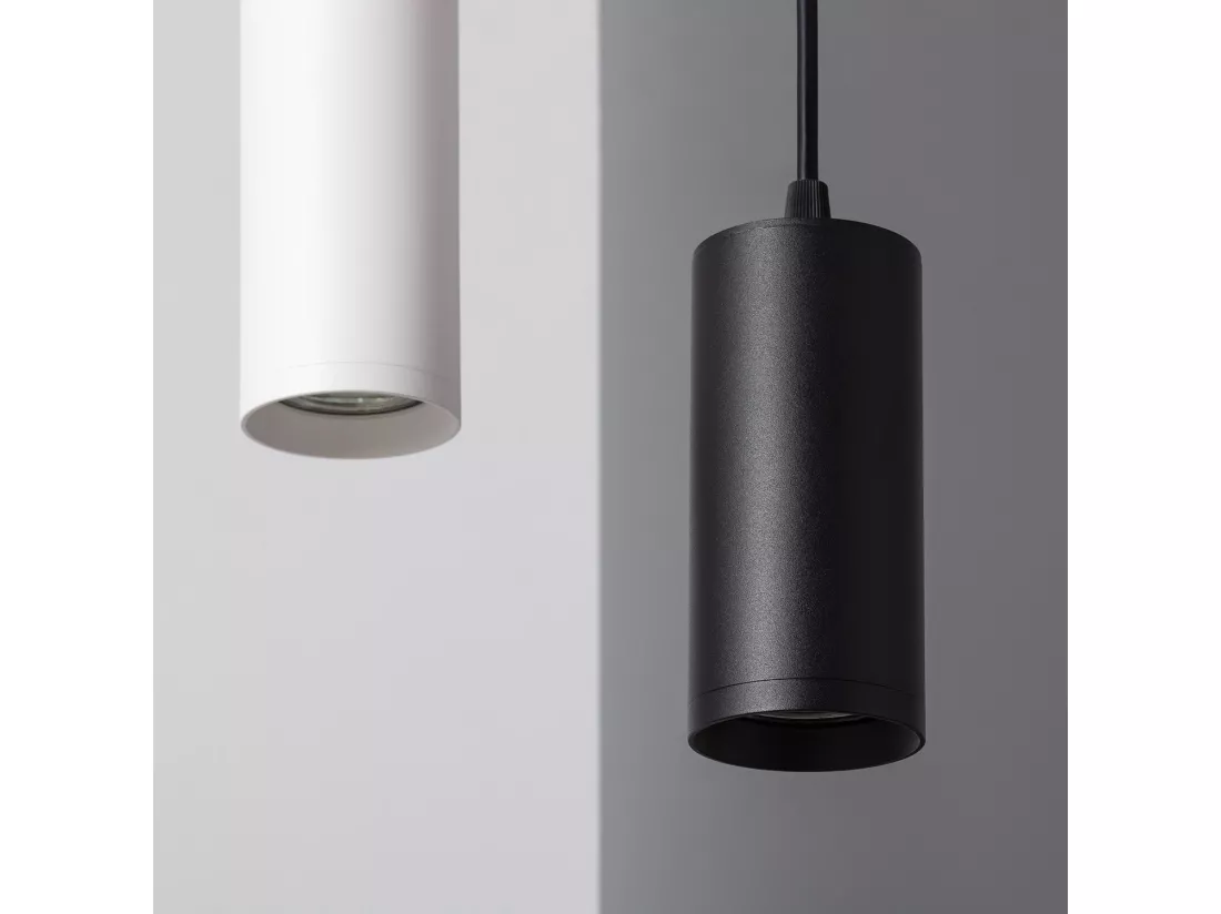 Suspension Métal Quartz Blanc