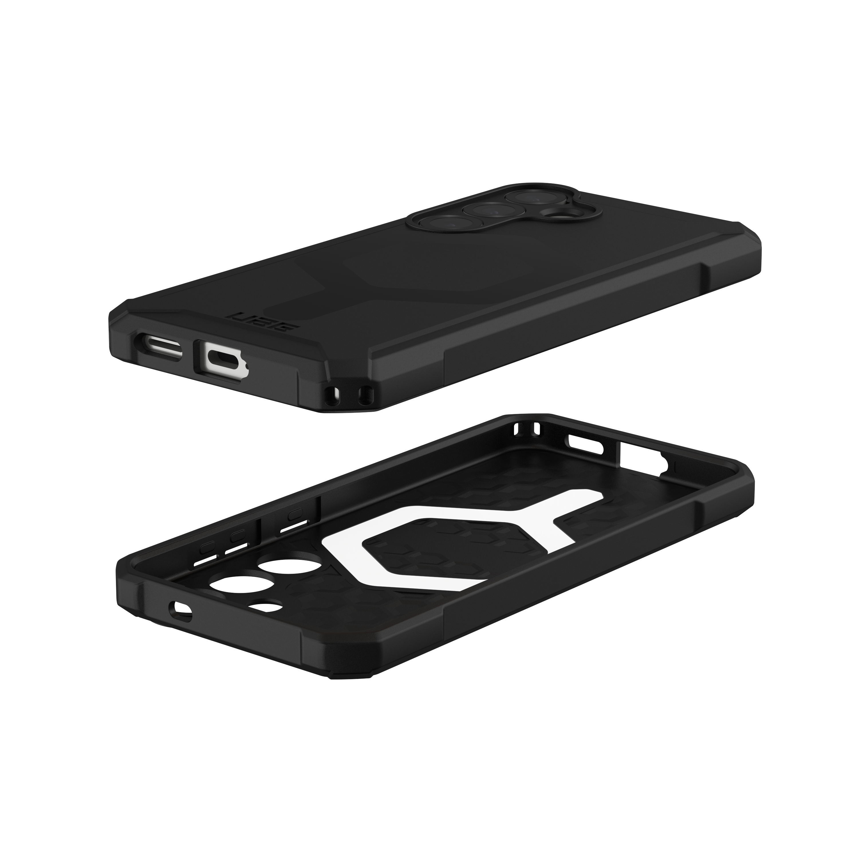 Samsung Galaxy S25 Schutzhülle Essential Armor MagSafe-Modul (214494114040) - Schwarz
