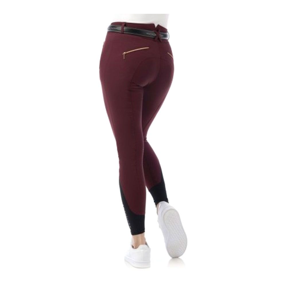 Equitheme KENYA - Pantalon siliconé Femme prune