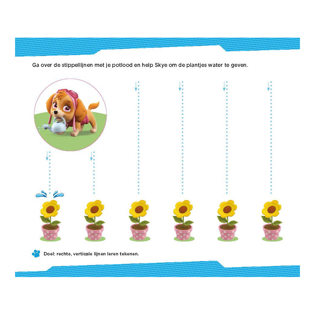 PAW Patrol - Eerste schrijfspelletjes (3-4 jaar)