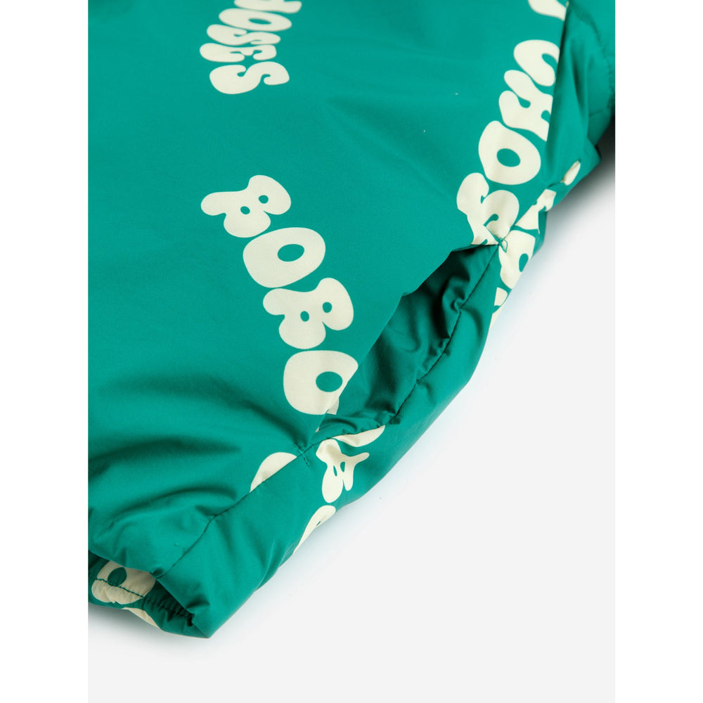 Køb Bobo Choses Green Wavy Bobo Choses All Over Lys Vatteret Anorak