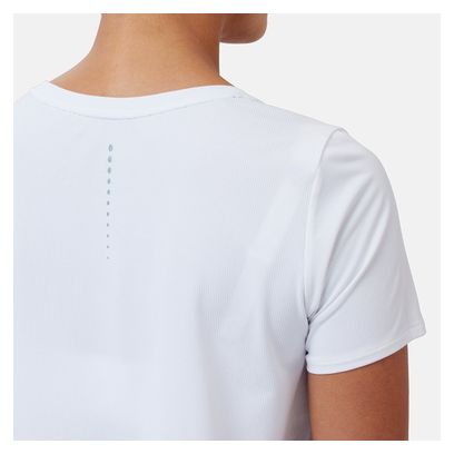 Maillot Manches Courtes Femme Odlo Zeroweight Chill-Tec Blanc
