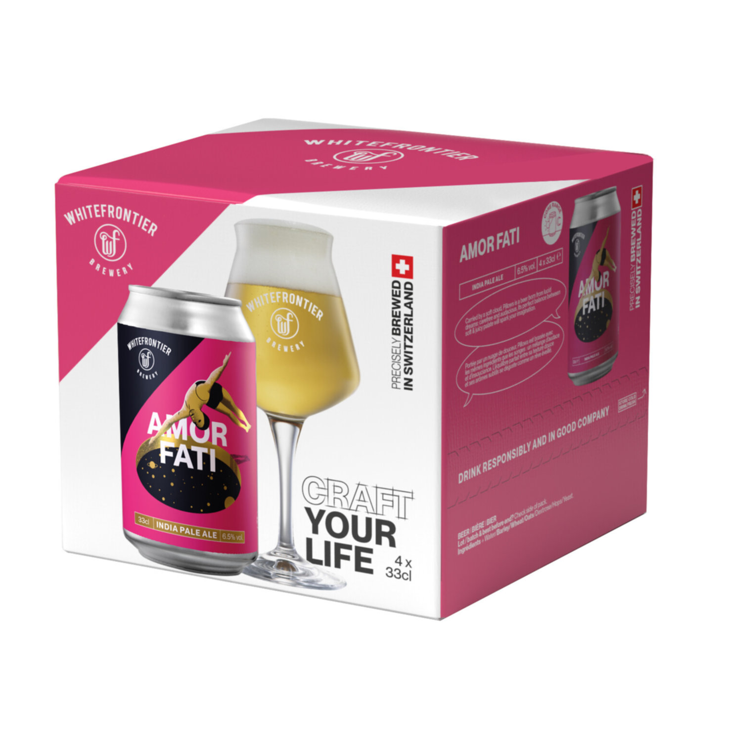 Whitefrontier Amor Fati IPA Dose 4x33cl -132cl