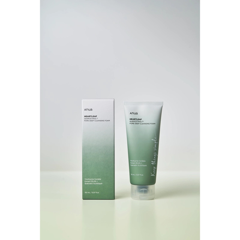 Anua Heartleaf Quercetinol Pore Deep Cleansing Foam 150 ml