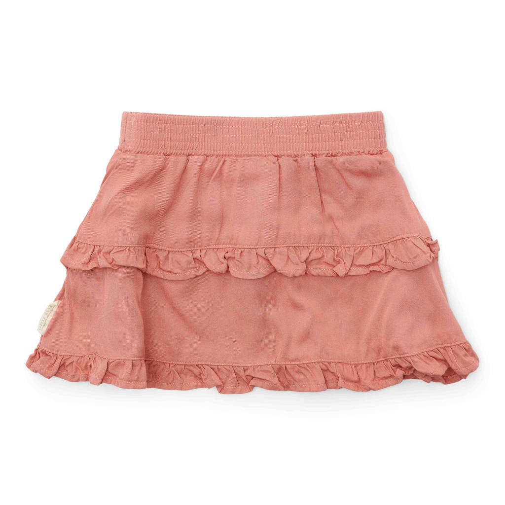 Little Dutch strokenrok roze