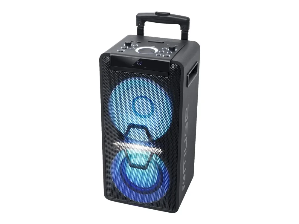 Muse M-1920 DJ - Højttaler - til PA-system - trådløs - NFC, Bluetooth - 2-vejs
