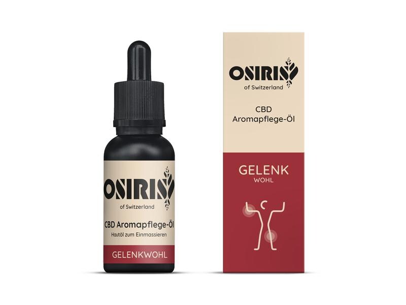 OSIRIS Gelenkwohl-CBD Aromapflege-Öl 30 ml Pflegeöl mit CBD Extrakt