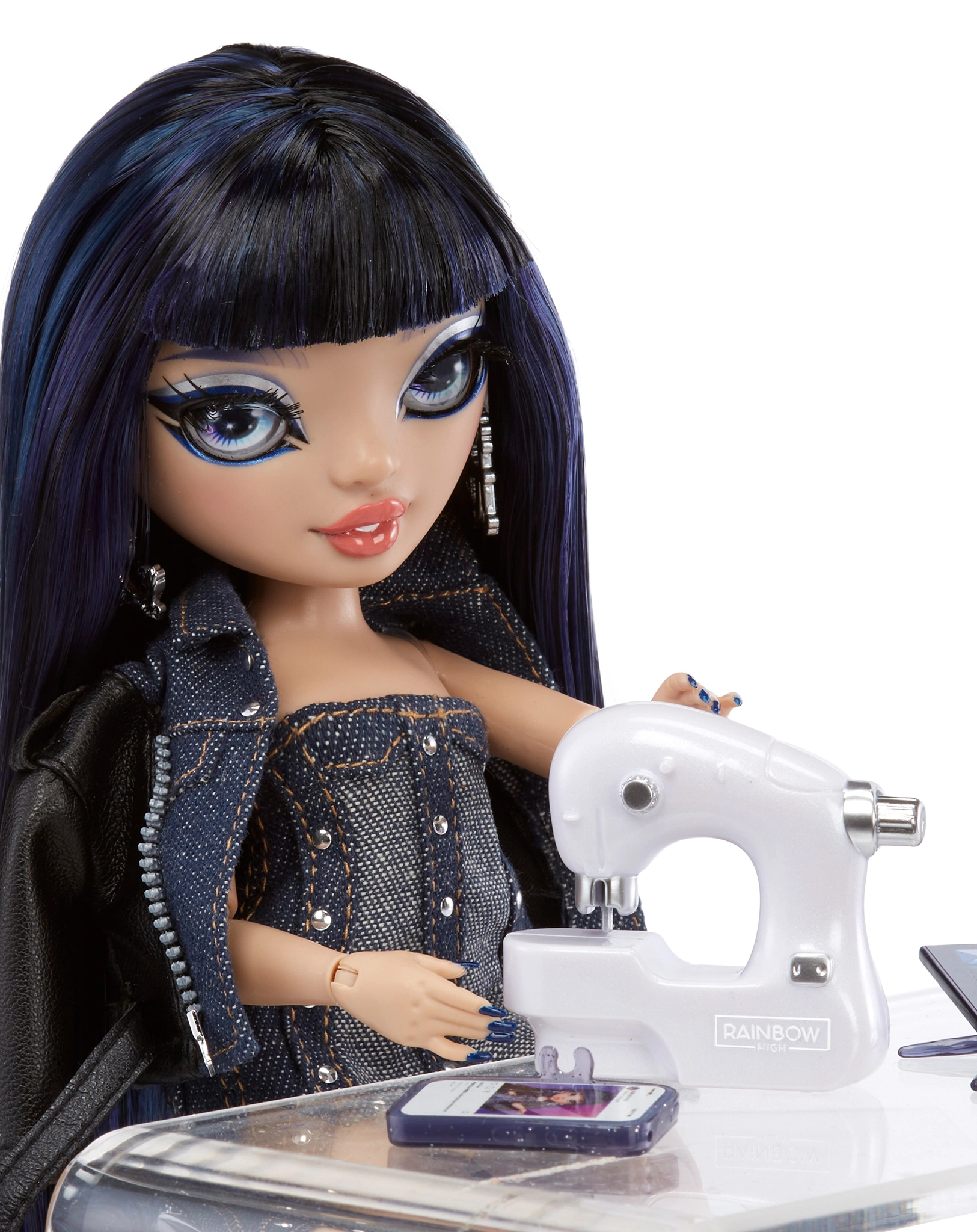 Fashionpuppe RAINBOW HIGH - KIM NGUYEN in blau