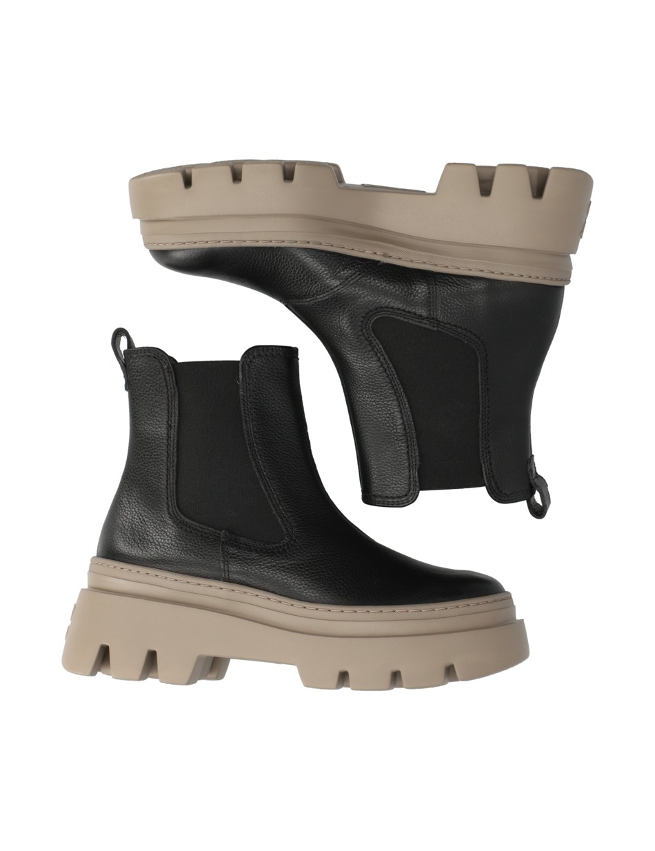 Glattleder Chelsea Boot