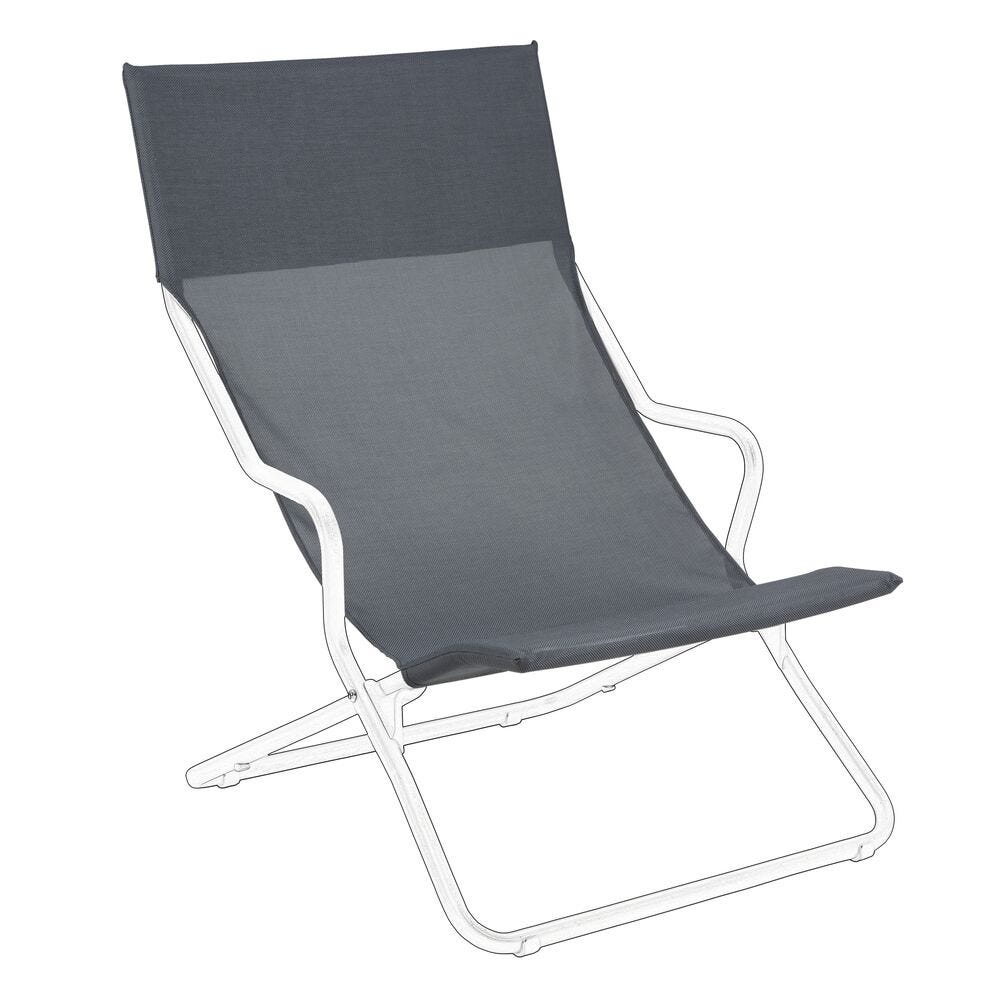 Lounger Ersatzbezug Horizon Batyline® Duo Grau Storm Grey