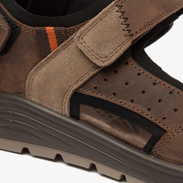 Hush Puppies leren heren sandalen