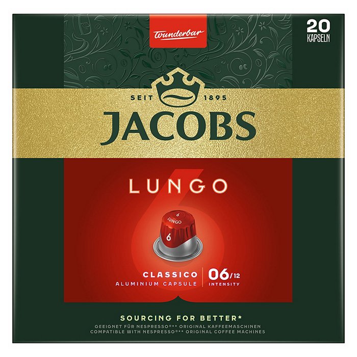 JACOBS NCC Coffee Caps, Lungo 6