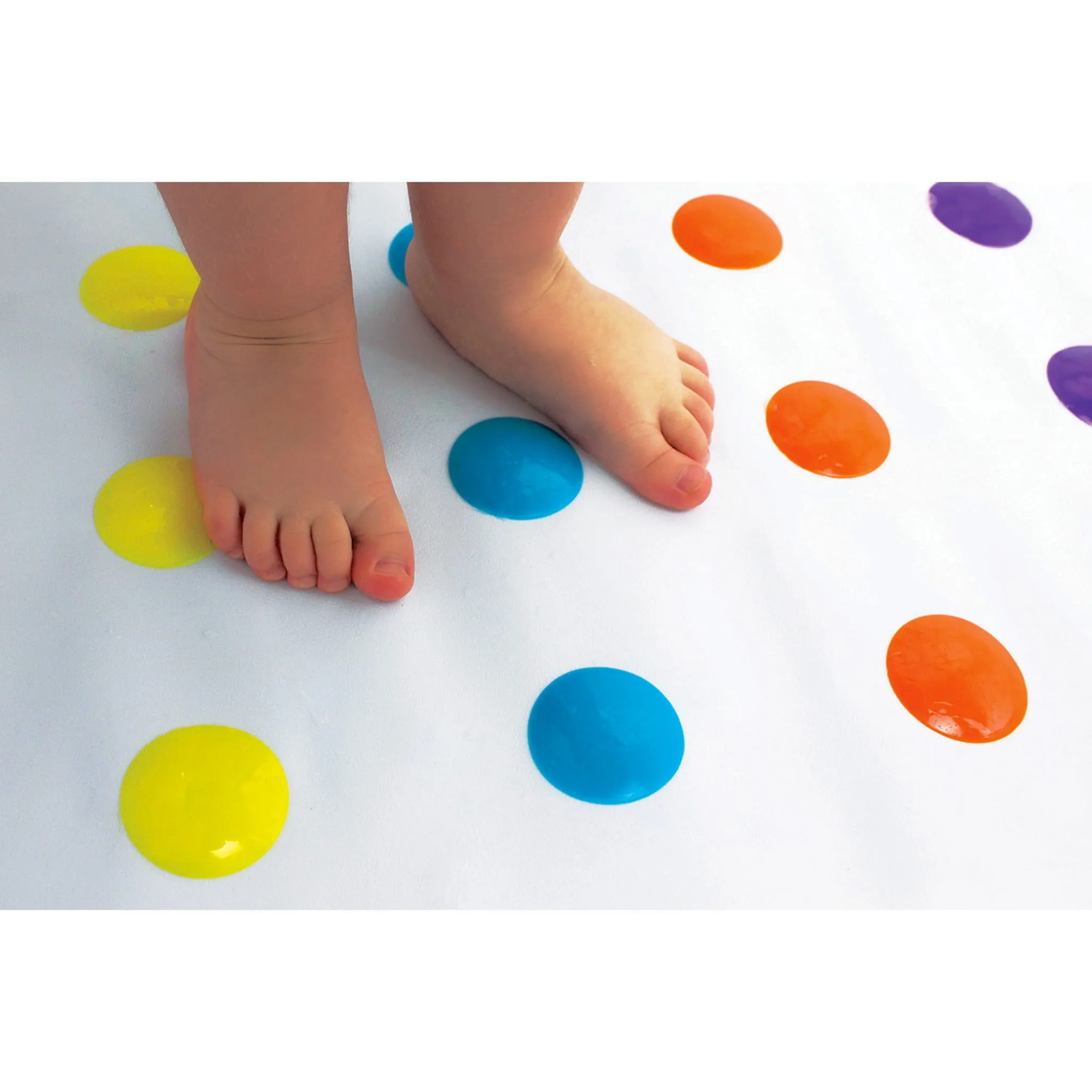 Munchkin Tapis de Bain - Pois Multicolor