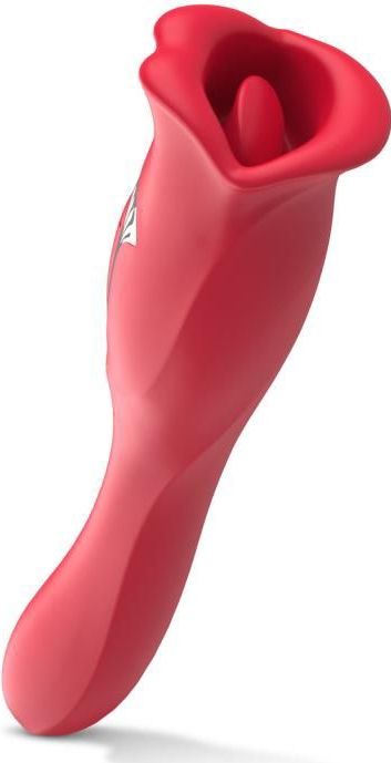 Teazers - Vibrator met Likkende Clitoris Stimulator - Vibrators voor Vrouwen - Sex Toys voor Vrouwen - Vibrators - Dildo’s - Clitoris Stimulator - Tong Vibrator - Rood