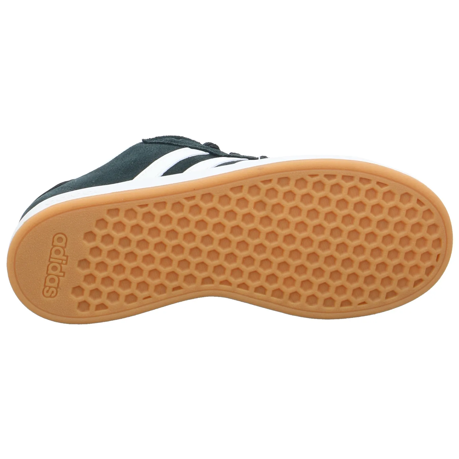 ADIDAS Kinder Sportschuh Schwarz Lederimitat