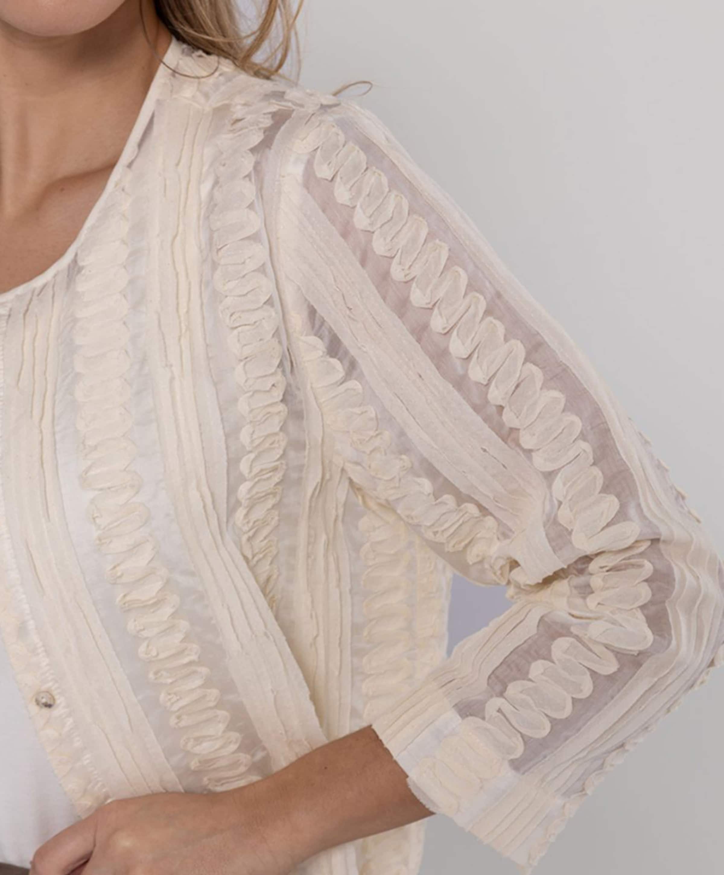 Poools Dames blouse ecru