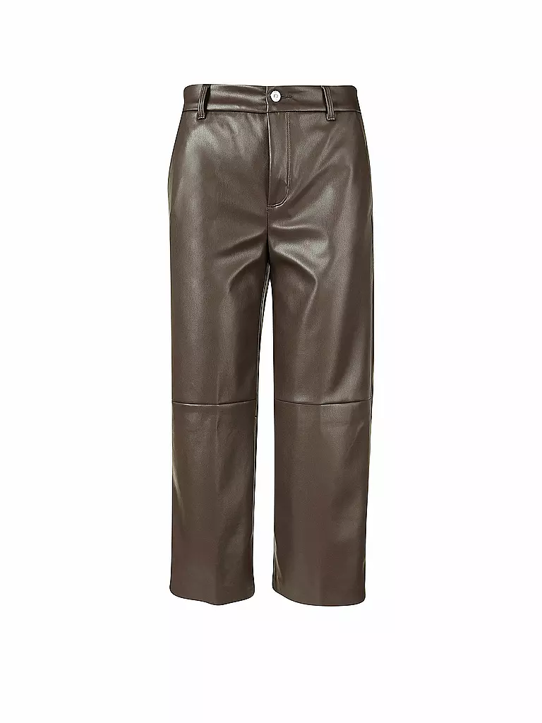 MAC Culotte in Lederoptik 