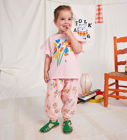 Bobo Choses Jogginghosen - Fireworks - Pink