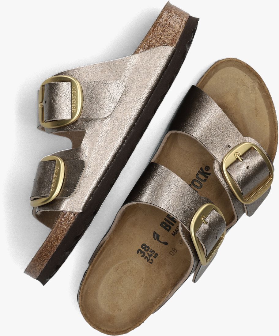 BIRKENSTOCK taupe birkenstock slippers arizona birkoflor