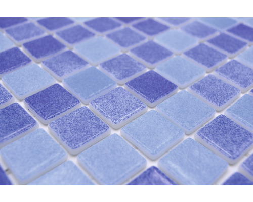 Glasmozaïek VP1158PAT voor zwembadbouw, blauw, 31,6 x 31,6 cm