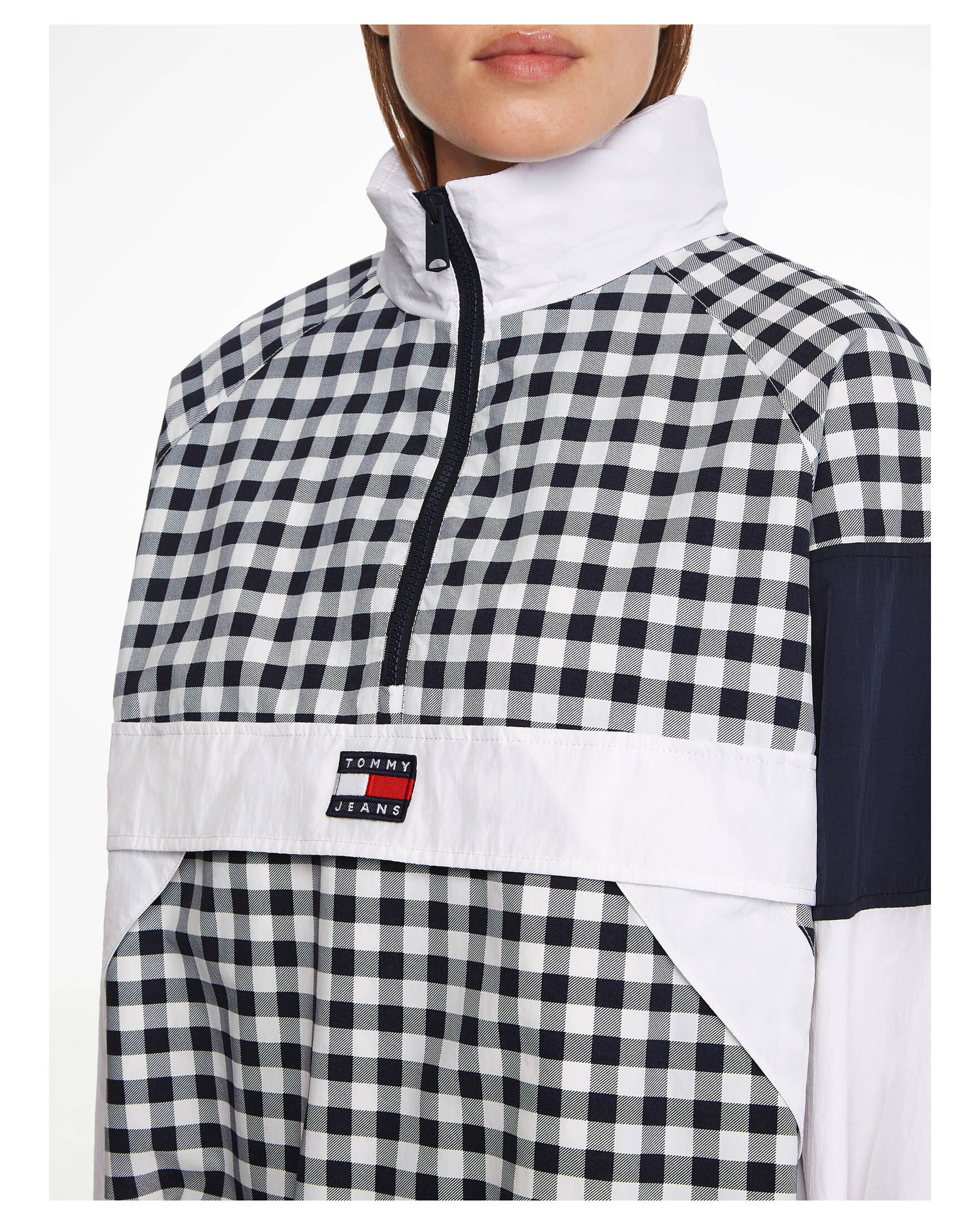 Tommy Jeans| Damen Jacke GINGHAM POPOVER