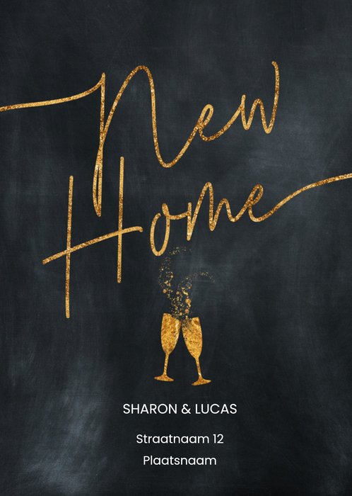 Luckz | Uitnodiging housewarming | met naam
