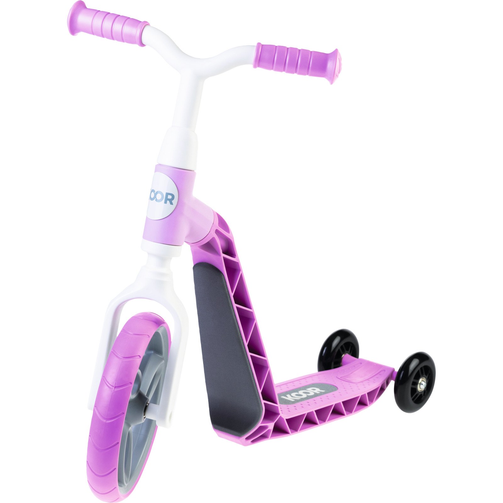KOOR Kids Laufrad und Scooter 2 in 1 girl