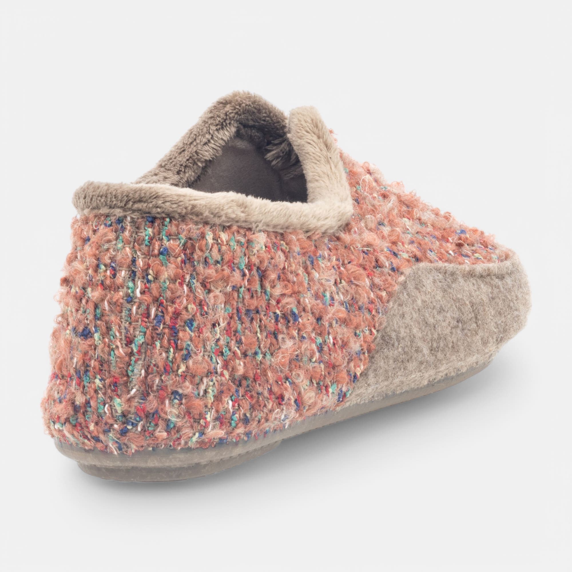 Pantoufles mules Femme camel
