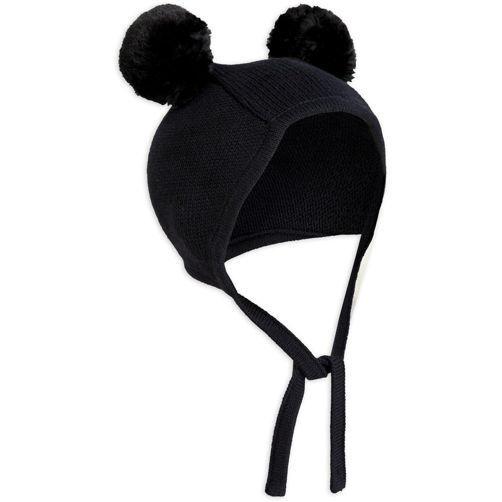 Køb Mini Rodini Black Fine Strik Baby Hue