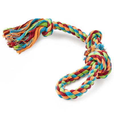 Freezack Hundespielzeug Knotenseil mit Schlaufe 50cm