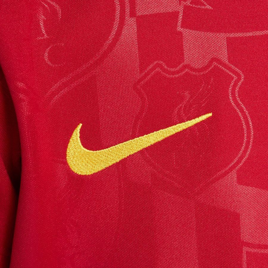 Liverpool T-shirt d'Entraînement Dri-FIT Academy Pro Avant-Match - Rouge/Jaune Enfant