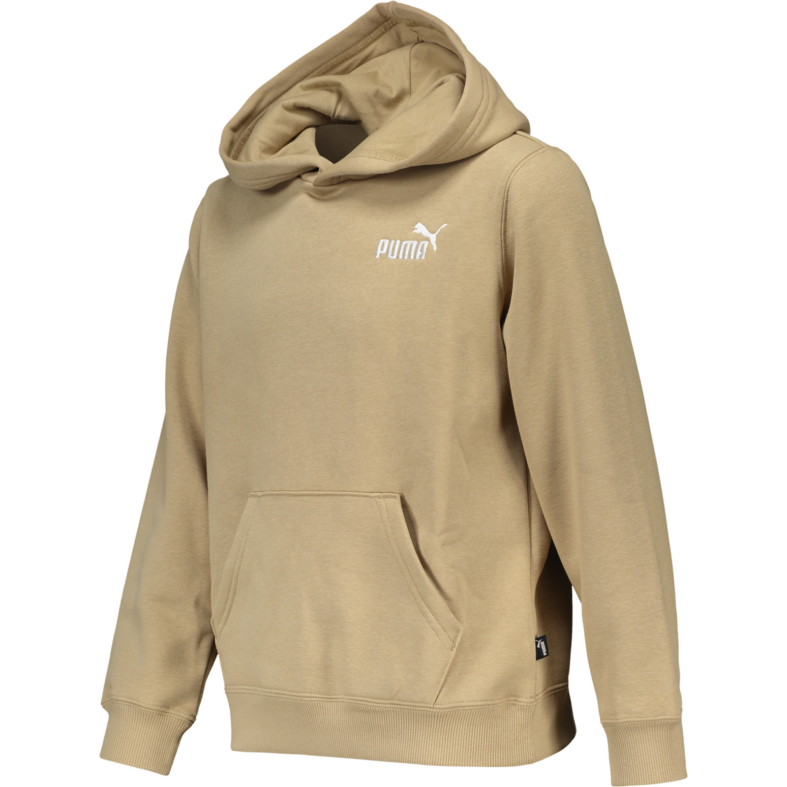 Puma Kinder-Hoddie ESS+ Embroidery FL hellbraun, 128