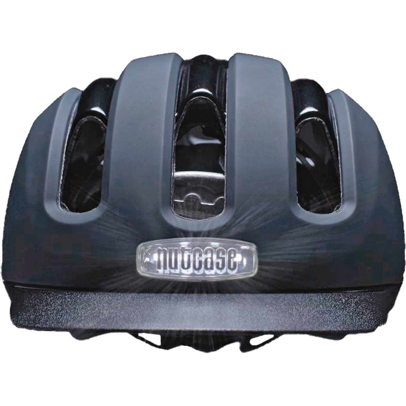 Nutcase Vio Commute Velohelm schwarz, 55-59