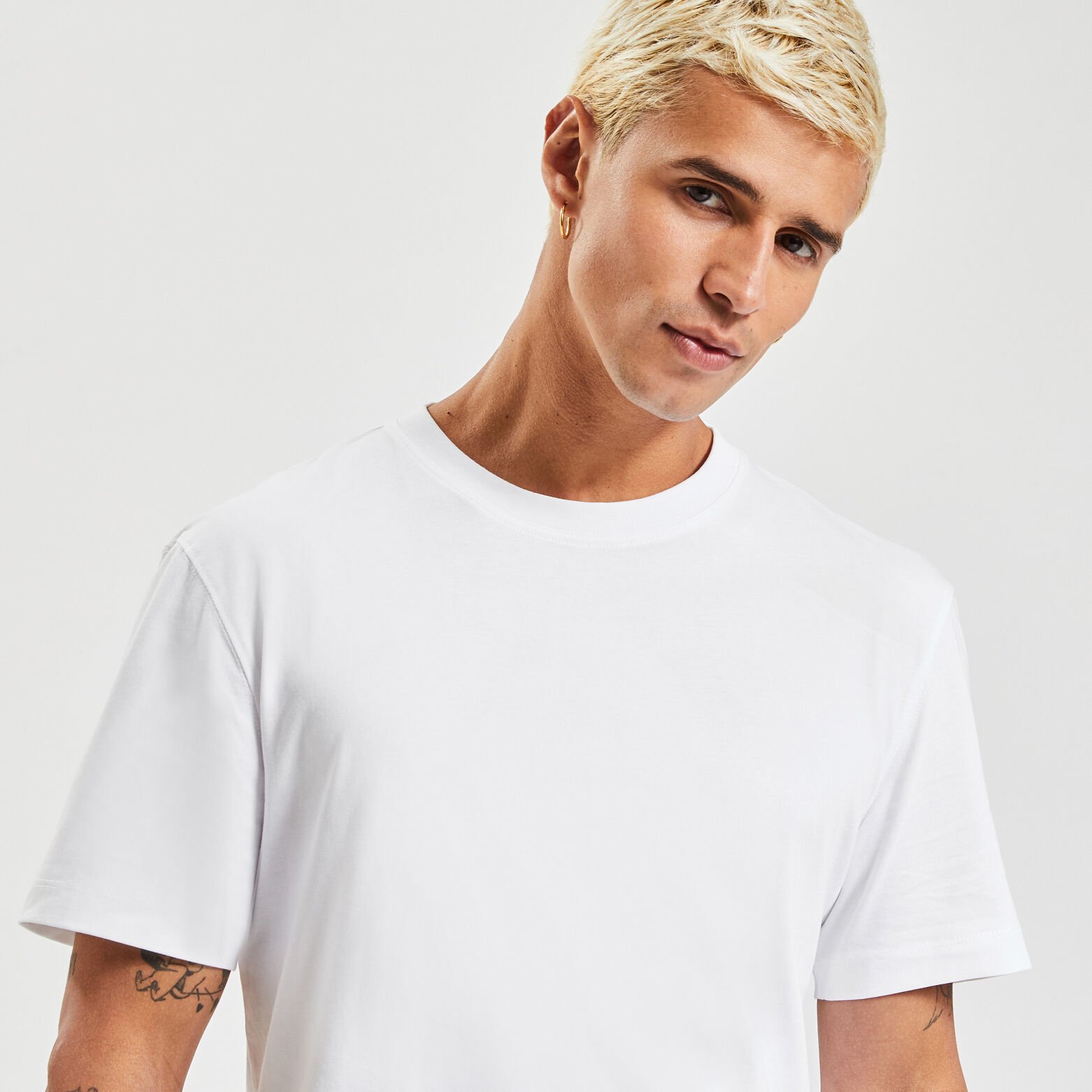 Tee shirt 'le parfait by JULES' coton issu de l'ag Blanc