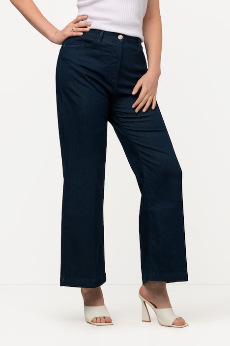 Jeans, weites, gerades Bein, Stretchkomfort