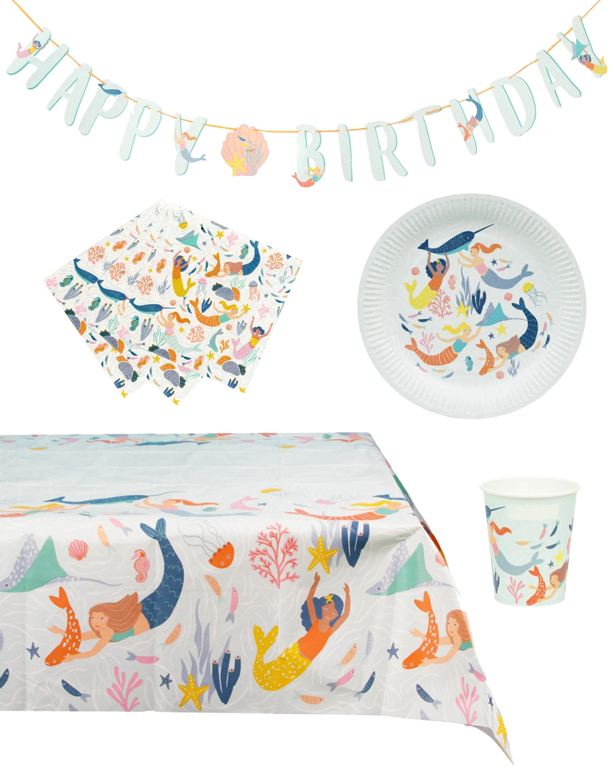 Party-Set MAKE WAVES in bunt