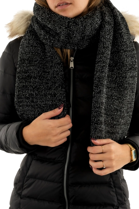 Echarpe only thrina black silver