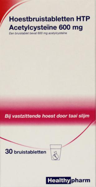 Healthypharm Acetylcysteïne 600 mg30brt