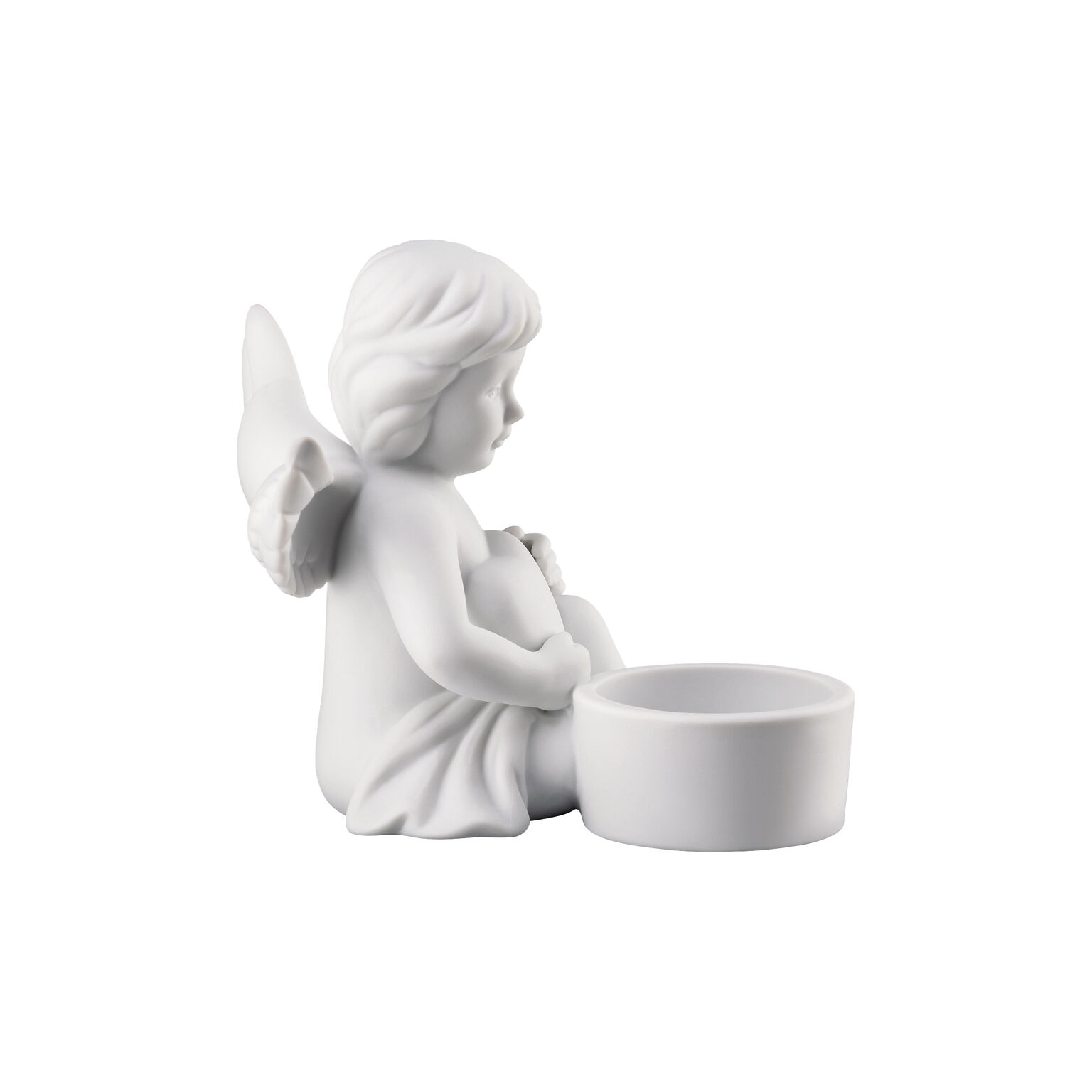 Angels Weiss matt Engel mit Herz