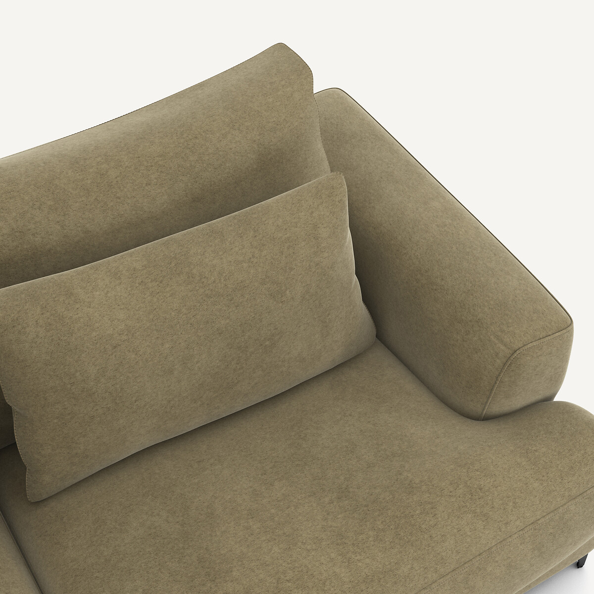 AM.PM<br>Sofá-cama de 3 lugares com forro de veludo, Marsile