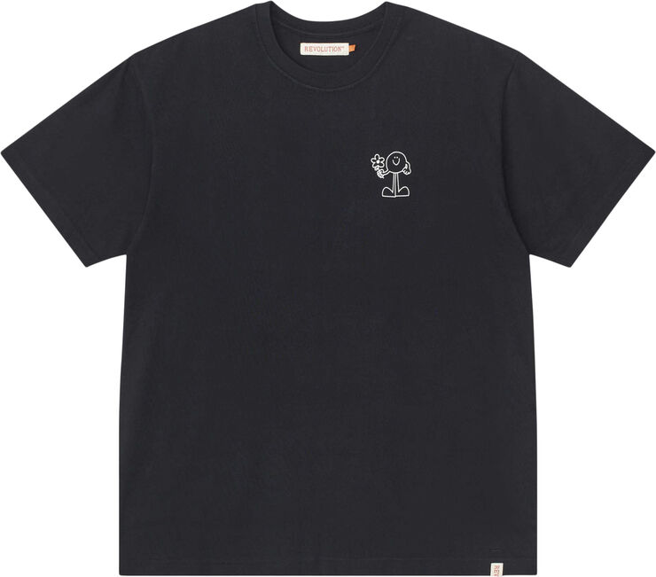 RVLT - Revolution Printed T-shirt Black