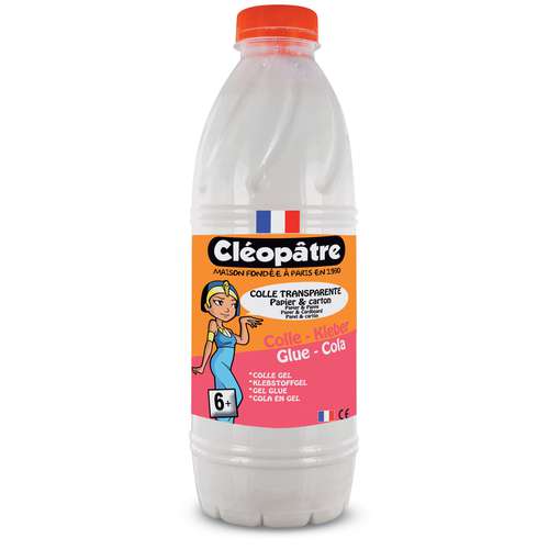 Cléopâtre transparenter Klebstoff